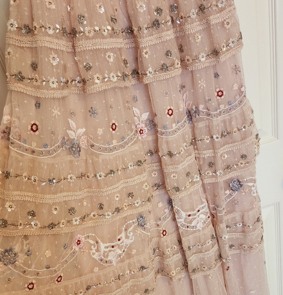 Needle & Thread Eden Tiered Embellished Tulle Gown - Picture 7 of 11